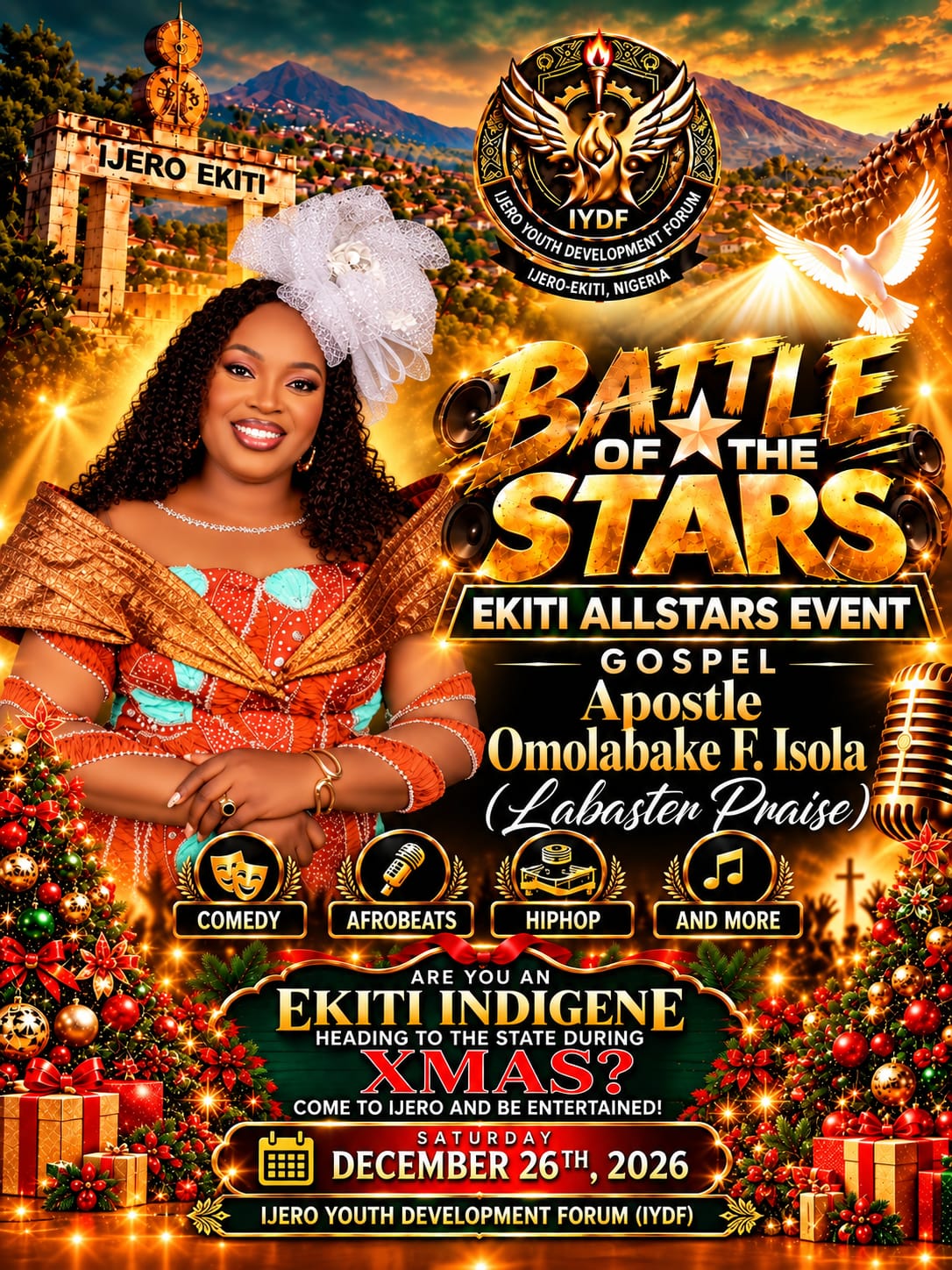 Apostle Omolabake F. Isola poster