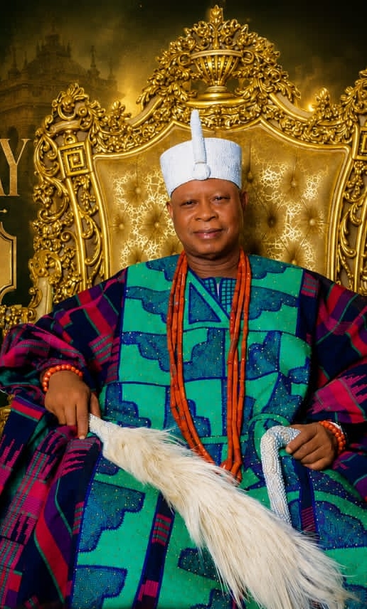 His Royal Majesty Oba Joseph Adebayo Adewole (Arojojoye II), the Owa Ajero of Ijero Kingdom